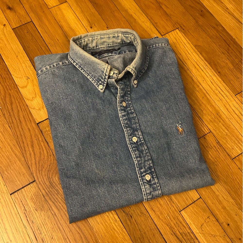 Polo by Ralph Lauren Blue Denim Shirt